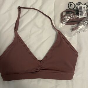 YEOREO halter neck sports bra minimal